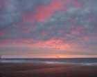 USA, New Jersey, Cape May National Seashore. Ocean and beach at sunrise. Art Print